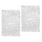 mDesign Plastic Kitchen Farmhouse Sink Mat - Bubble Design, 2 Pack